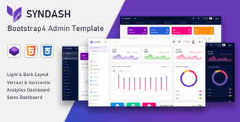 Syndash – Bootstrap4 Admin Template
