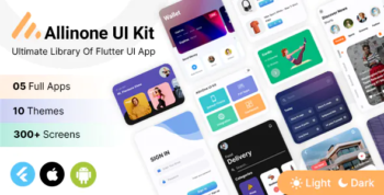 Allinone UI Kit - Flutter UI Kit