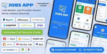 Android Jobs App (Job Seeker, Job Provider, Naukri, Shine, Indeed, Resume)