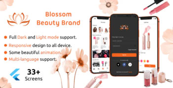 Blossom - Beauty Brands UI Kit