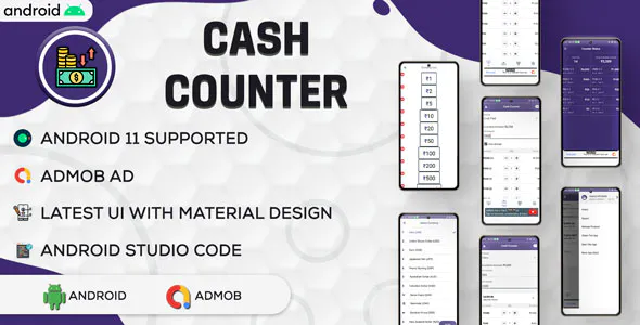 Cash Calculator Credit Debit Book - Credit Debit Book - Android - Admob
