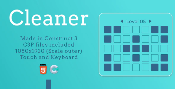 Cleaner - HTML5 Casual game