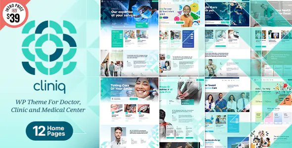 Cliniq - WordPress Theme for Doctor, Clinic & Medical
