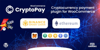CryptoPay WooCommerce - Cryptocurrency payment plugin