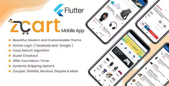Customer App for zCart Multi-vendor Marketplace