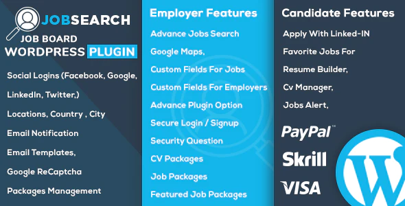 JobSearch WP Job Board WordPress Plugin