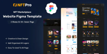 NFTPro - NFT Marketplace Figma Template