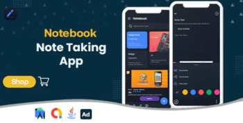 Notebook - Note Taking - Android App with - Admob Ads