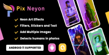 Pix Neon - Photo Editor (Android 11 Supported)