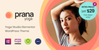 Prana Yoga - Theme for Elementor