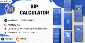 SIP Calculator - SIP Investment Calculator - Android App - Admob Ads - v2.0