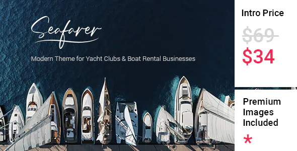 Seafarer - Yacht and Boat Rental Theme
