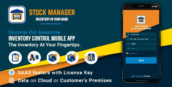 Stock Manager - Inventory Management Application With SaaS Feature