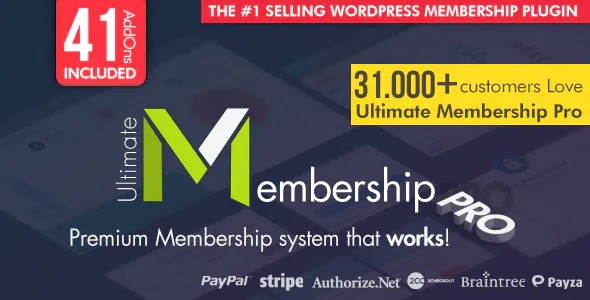 Ultimate Membership Pro - WordPress Membership Plugin