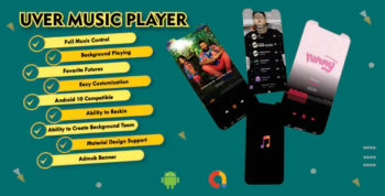 UverMusic Player - AudioMack Clone - Best Music Player with Possible admob Integration