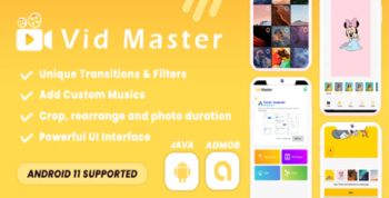 Vid Master - Movie & Slideshow Maker (Android 11 Supported)