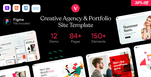 vCamp - Creative Agency & Portfolio HTML5 Template