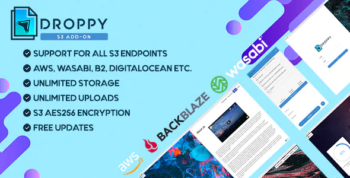 Amazon S3 - Droppy online file transfer and sharing