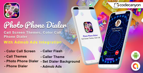 Android Photo Phone Dialer - Call Screen Themes, Color Call (Android 12)
