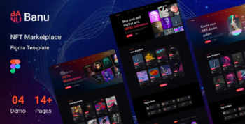 Banu - NFT Marketplace Figma Template