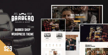 Barbero - Hair Salon WordPress Theme