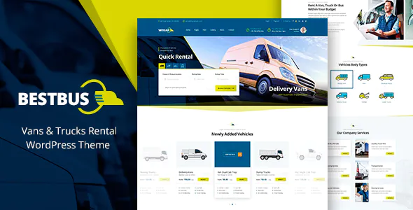 Bestbus - Vans & Car Booking Theme