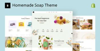 Bubsie - Handmade Soap, Cosmetics Beauty Shopify Theme