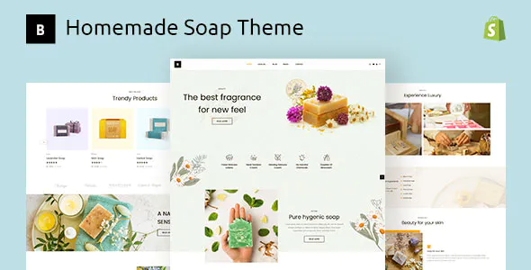 Bubsie - Handmade Soap, Cosmetics Beauty Shopify Theme