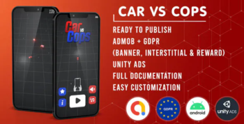CAR VS COPS 3D - Admob + GDPR - Unity Ads