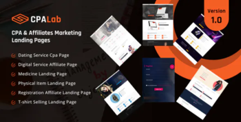 CpaLab - Cpa And Affiliates Marketing Landing Pages