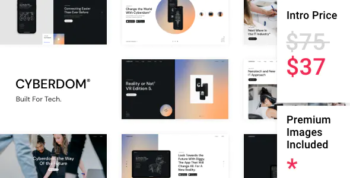 Cyberdom - Technology and Software Company Theme