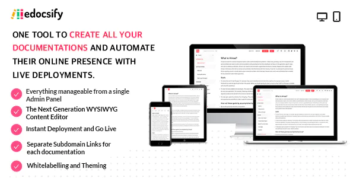 Edocsify - Documentation Builder Tool - Automate Documentations and SEO