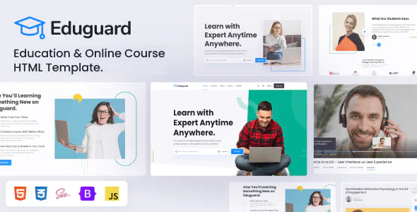 Eduguard - Education & Online Course Bootstrap 5 Template