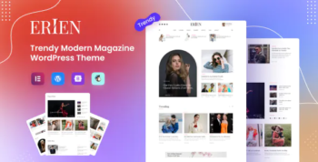 Erien - Modern Magazine WordPress Theme