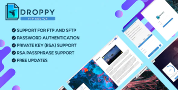 FTP - Droppy online file transfer and sharing