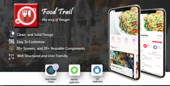 Food Trail - React Native Template