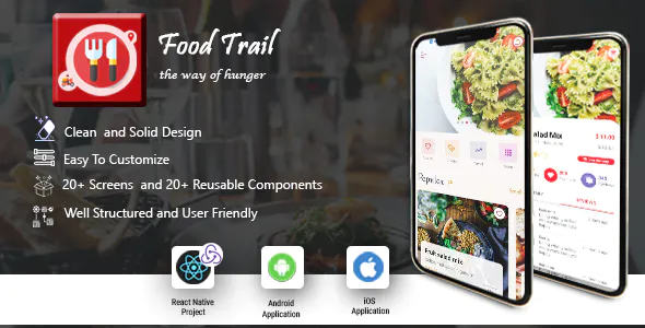 Food Trail - React Native Template
