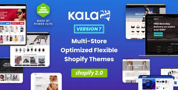 Kala - Customizable Shopify OS 2.0 Theme - Flexible Sections Builder Mobile Optimized