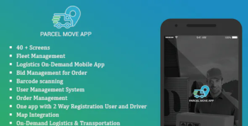 Native Parcel Move Full Application for Android Kotlin