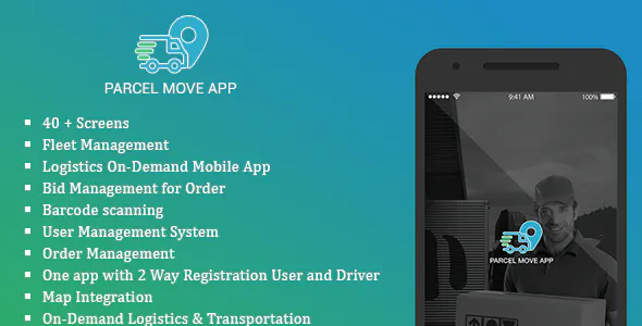 Native Parcel Move Full Application for Android Kotlin