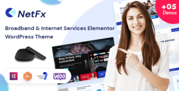 NetFx - Broadband & Internet Services WordPress Theme