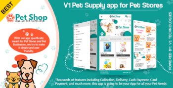 #1 Pet Store Supplies & Grooming eCommerce Shop Online Pet Food Supplies Grooming Services App + Web