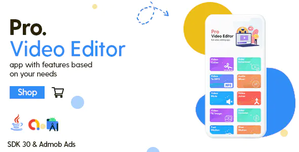 Pro Video Editor - Android App - with Admob Ads