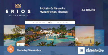 Resort & Hotel WordPress Theme - Erios