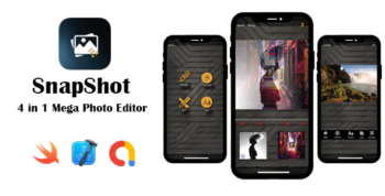 SnapShot - Mega Photo Editor - Google AdMob - In App Purchase - iOS Source Code