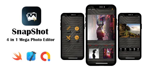 SnapShot - Mega Photo Editor - Google AdMob - In App Purchase - iOS Source Code