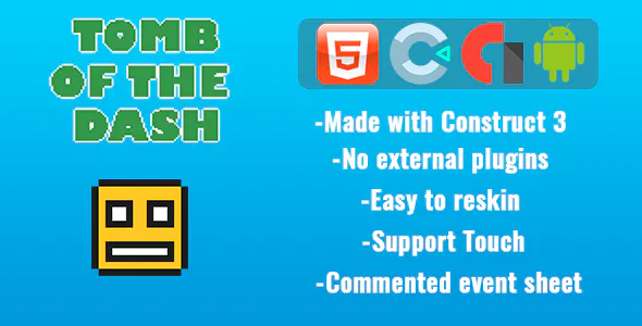 Tomb of the Dash - Template for Construct 3