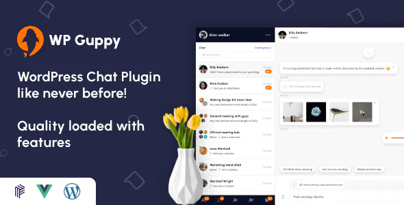 WP Guppy Pro - A live chat plugin for WordPress, WooCommerce and BuddyPress