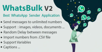 WhatsBulk - Whatsapp Bulk Messages Sender