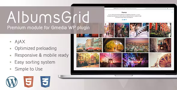 AlbumsGrid 4.2 - Gallery Module for Gmedia plugin